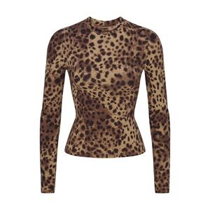 ** OUT OF STOCK** Dolce & Gabbana x SKIMS Cotton Jersey Long Sleeve T-Shirt